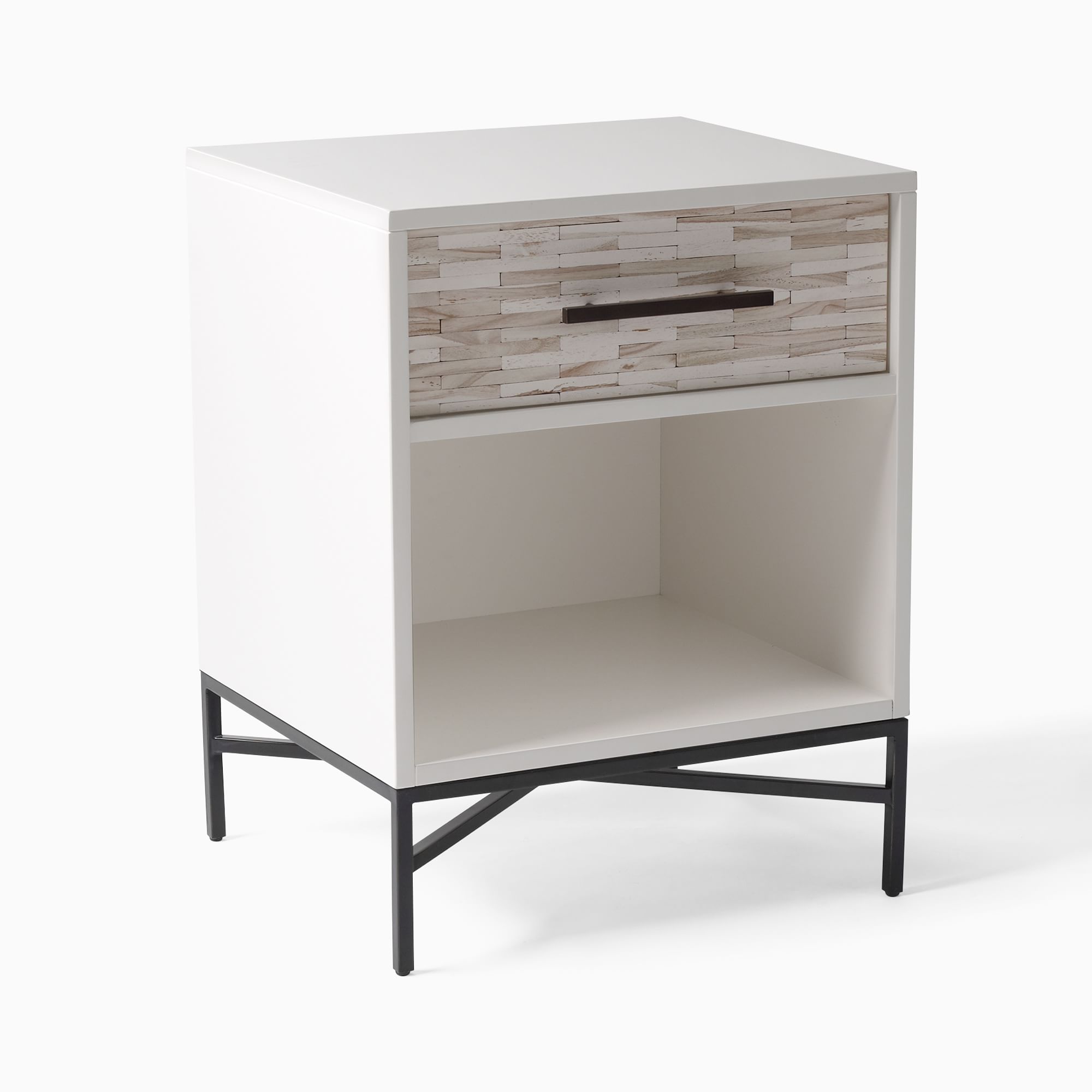 【Furniture】Wood Tiled Nightstand (20