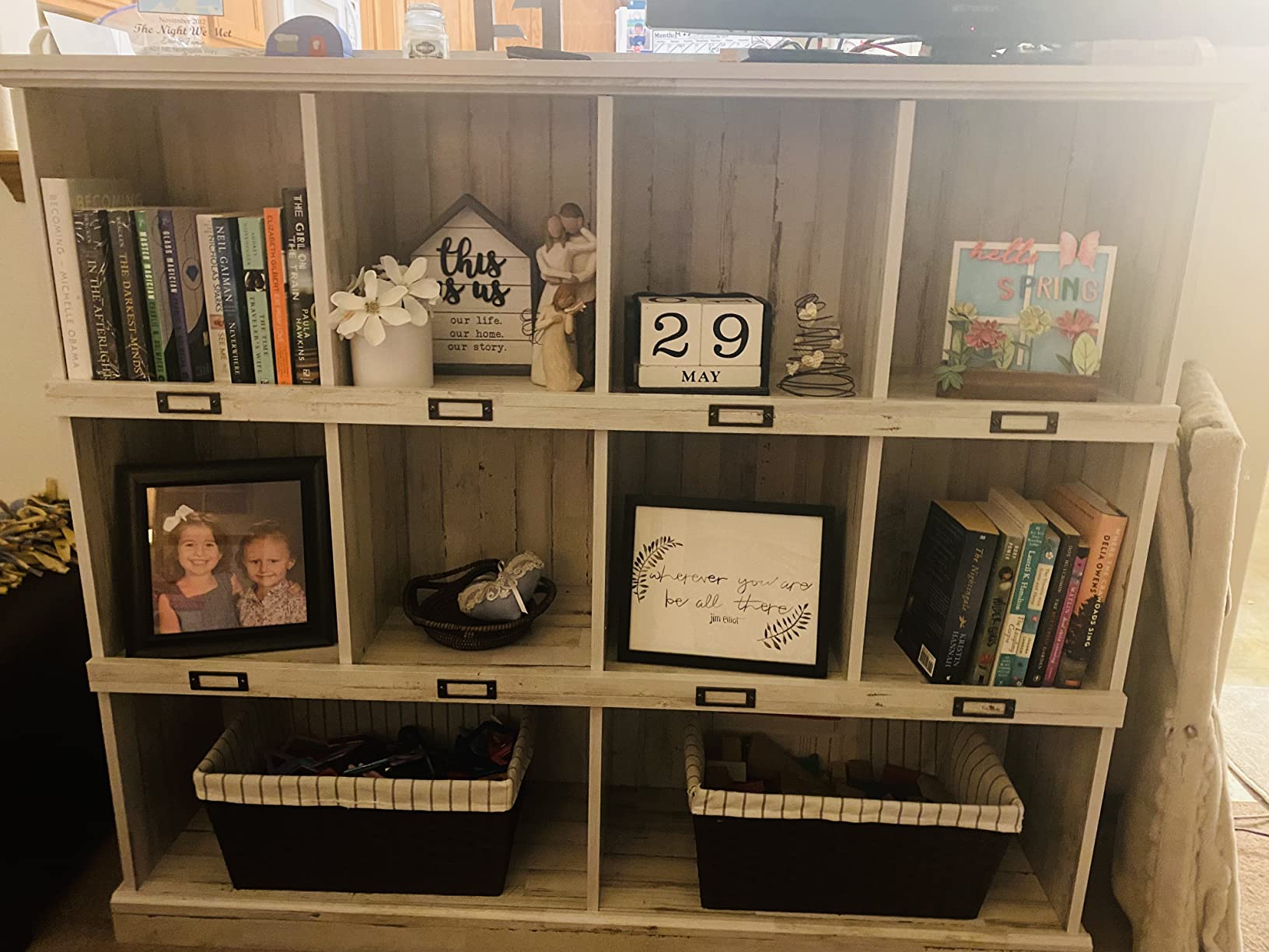 【Furniture】Sauder Barrister Lane Bookcase, Iron Oak finish