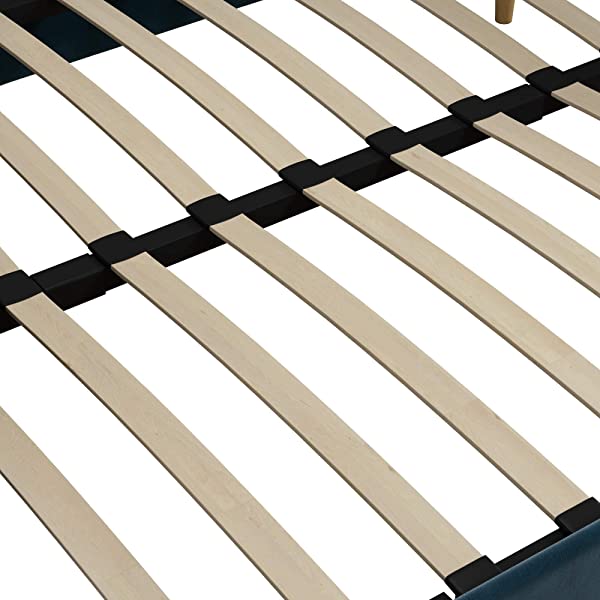 DHP Franklin Mid Century Upholstered Daybed, Sofa Bed, Twin Size Frame, Tan Linen Linen Twin Tan