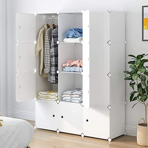 Aeitc Portable Wardrobe Closets 14