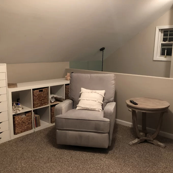 【Furniture】Abingdon Swivel Reclining Glider Nursery Chair