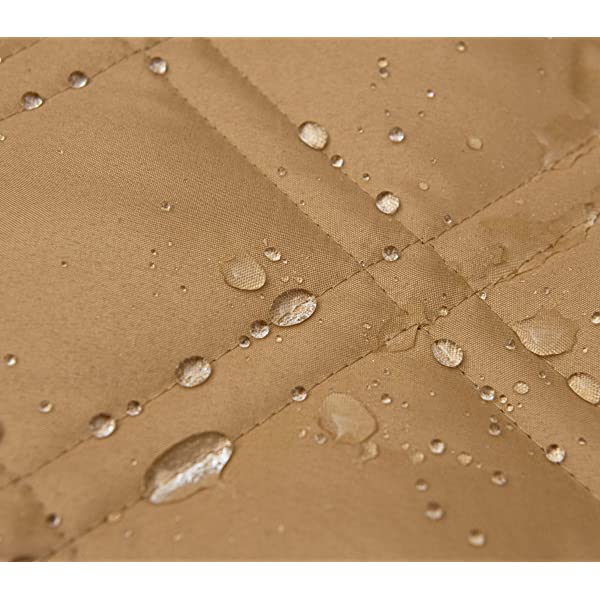 Ameritex Loveseat Cover Water-Resistant Quilted Furniture Protector with Back Nonslip Paws Slipcover for Dogs, Kids, Pets Loveseat Slipcover Stay in Place for Leather (46