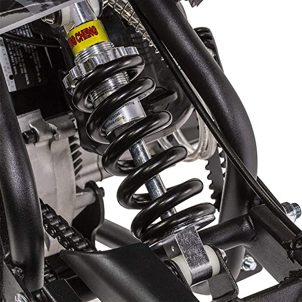 XtremepowerUS 49CC 2-Stroke Gas Power Mini Pocket Dirt Bike Dirt Off Road Motorcycle Ride-on (Blue)