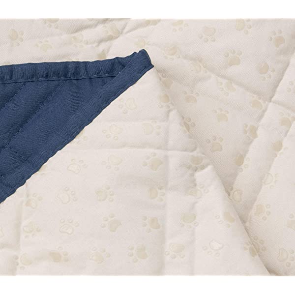 Ameritex Loveseat Cover Water-Resistant Quilted Furniture Protector with Back Nonslip Paws Slipcover for Dogs, Kids, Pets Loveseat Slipcover Stay in Place for Leather (46