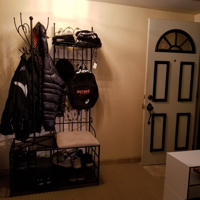 【Furniture】Clift 36.25'' Wide Hall Tree with Shoe Storage