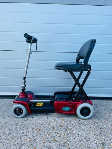 MOBILITY SCOOTER CARECO SCOOTCASE CAR BOOT PORTABLE FOLDING BUGGY 4MPH LITHIUM