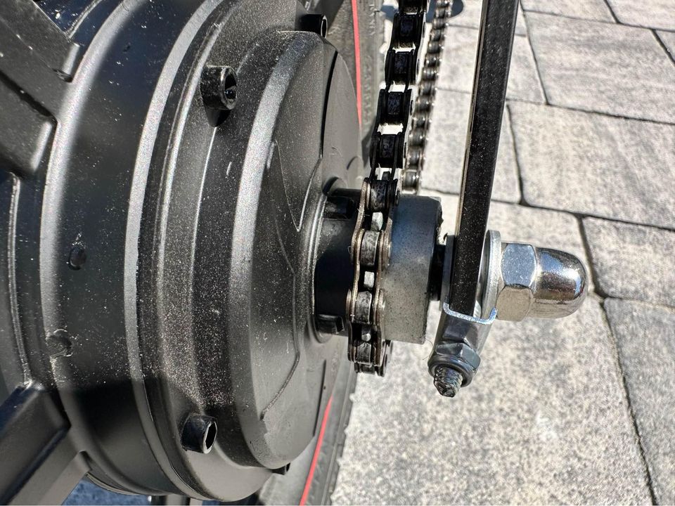 Bicicletta Elettrica Pieghevole, 14 pollici, E-Bike pedalata assistita e acceleratore.