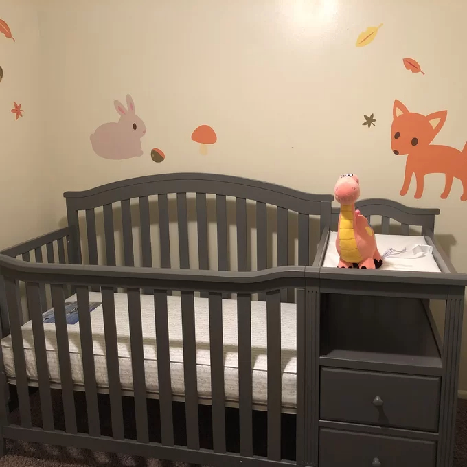 【Baby&Kids】Berkley 4-in-1 Convertible Crib and Changer