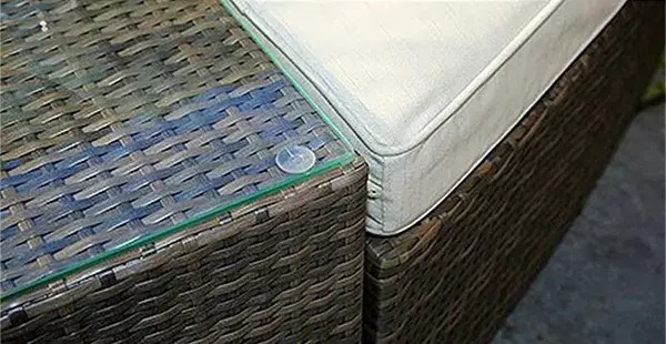 【Furniture】Long Chaise Lounge Set