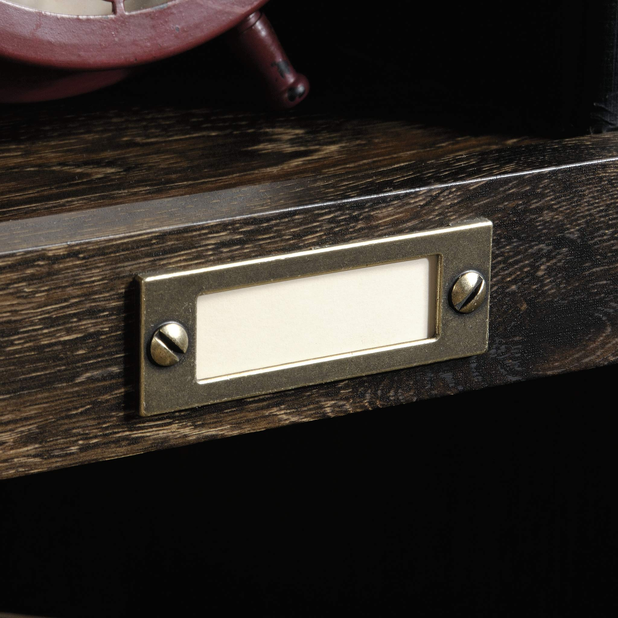 【Furniture】Sauder Barrister Lane Bookcase, Iron Oak finish