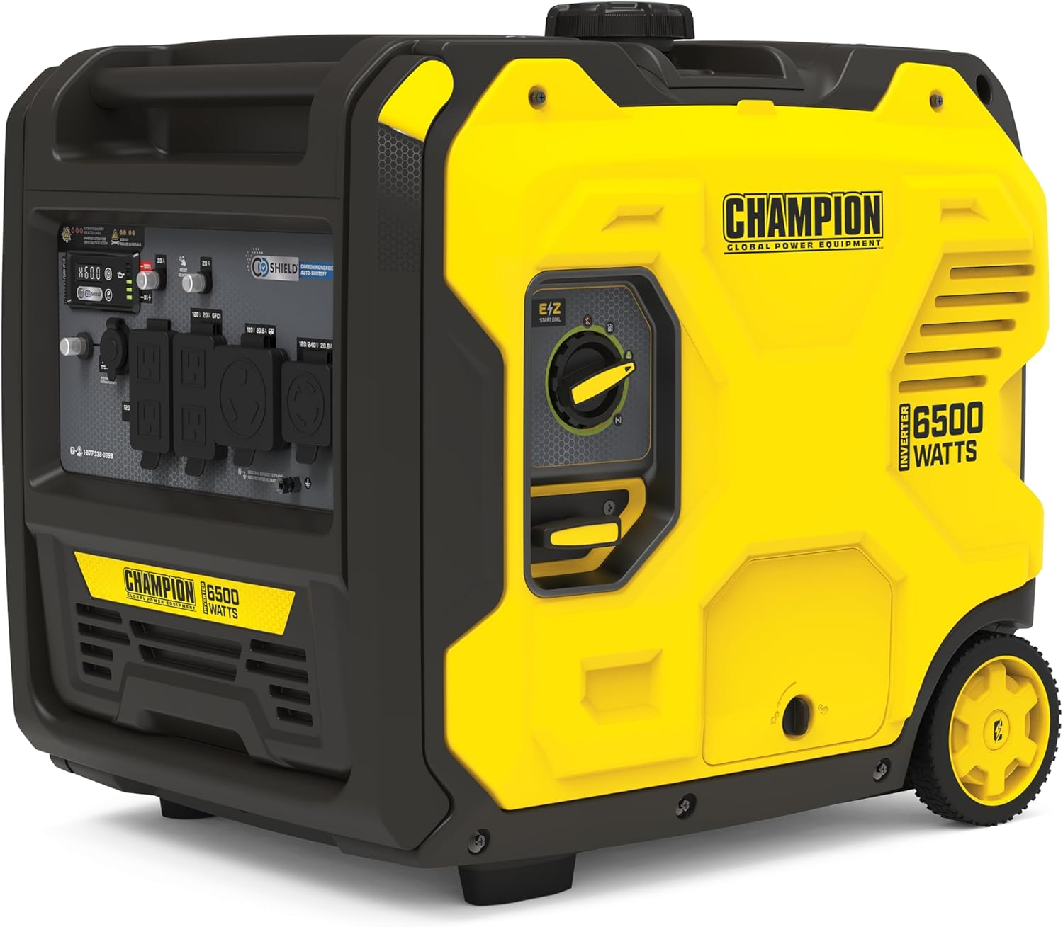 Champion Power Equipment 6500-Watt RV Ready Portable Inverter Generator with Quiet Technology and CO Shield