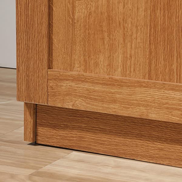 Sauder Large Storage Cabinet, Cinnamon Cherry Finish Cinnamon Cherry Cabinet