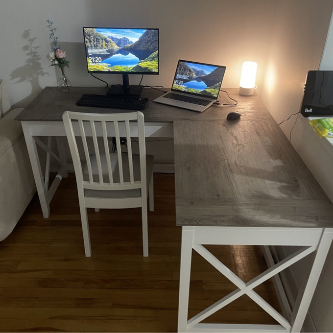 【Furniture】Veda 60W L Shaped Desk