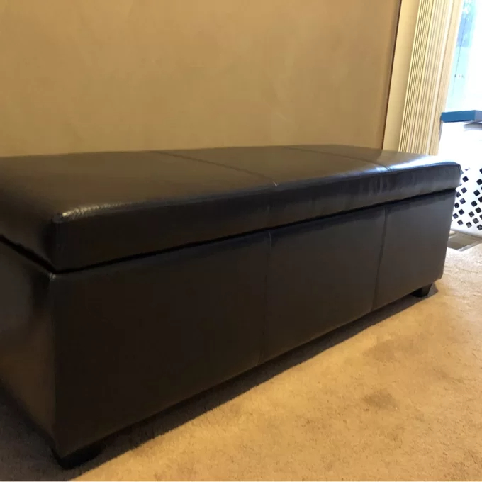 【Furniture】Boston Upholstered Storage Ottoman